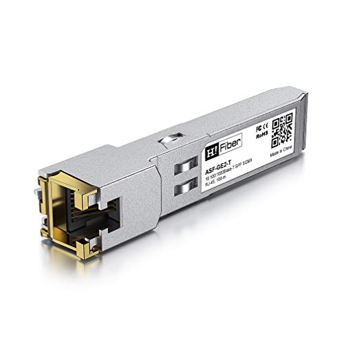 H!Fiber 1.25G Single Mode SFP LC Module, 1000Base-LX/LH Fiber Transceiver for Cisco GLC-LH-SMD, Meraki, Ubiquit UniFi, TP-Link, Fortinet, Intel, Netgear, Mikrotik and More (SMF,1310nm,20km,DDM) 2 Pack|B07B4B33N6