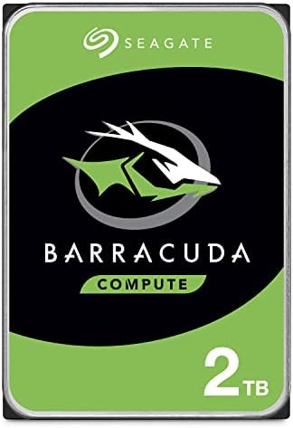 Seagate BarraCuda 8 TB Internal Hard Drive HDD – 3.5 Inch SATA 6 Gb/s, 5,400 RPM, 256 MB Cache for Computer Desktop PC (ST8000DMZ04/004
