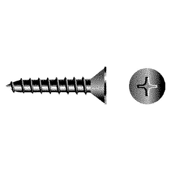 Seachoice BP0626SC 59954 Stainless Steel Phillips Machine Screw Flat Head