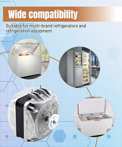 for ebm-papst M4Q045-CA27-04 Fan AC Motor,115V 36/10W 0.50A 50/60Hz 1550RPM,Shaded Pole Condenser Motor for Refrigeration Equipment,Freezer|B0DGPZ42F6