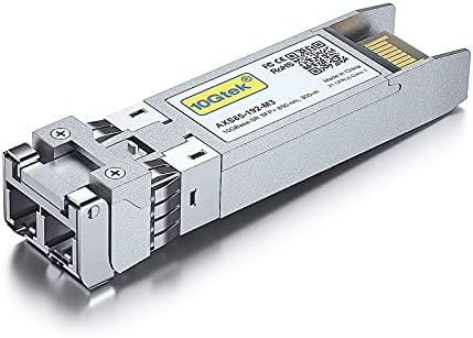 10Gtek 1000BASE-SX Gigabit SFP LC Multi-Mode Transceiver, Mini-GBIC Module for Cisco GLC-SX-MMD/GLC-SX-MM/SFP-GE-S, Ubiquiti UniFi UF-MM-1G, Meraki, Fortinet, TP-Link, 850nm, DDM, 550m, Pack of 2|B077SVS65C