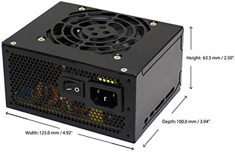 FSP 400W Micro ATX Power Supply (FSP400-60GHS(85)-R1)|B077JC29KR