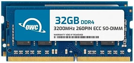OWC 32GB DDR4 3200MHz PC4-25600 CL22 2RX8 ECC Unbuffered SODIMM 1.2V 260-pin Memory RAM|B0CBTCZP81