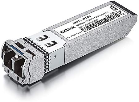 10Gtek 10GBase-SR SFP+ LC Transceiver, 10G 850nm Multimode SFP Module, up to 300 Meters, for Cisco SFP-10G-SR, Meraki MA-SFP-10GB-SR, Ubiquiti UniFi UF-MM-10G, Fortinet, Mikrotik and More, Pack of 10|B00ZCDDOPS