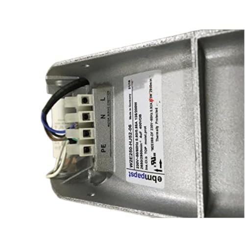 W2E250-HJ52-06 230V 0.60/0.88A 280MM Fan - 135/200W 280X280X80mm All Metal Cooling Fan|B0D2KG6HFJ