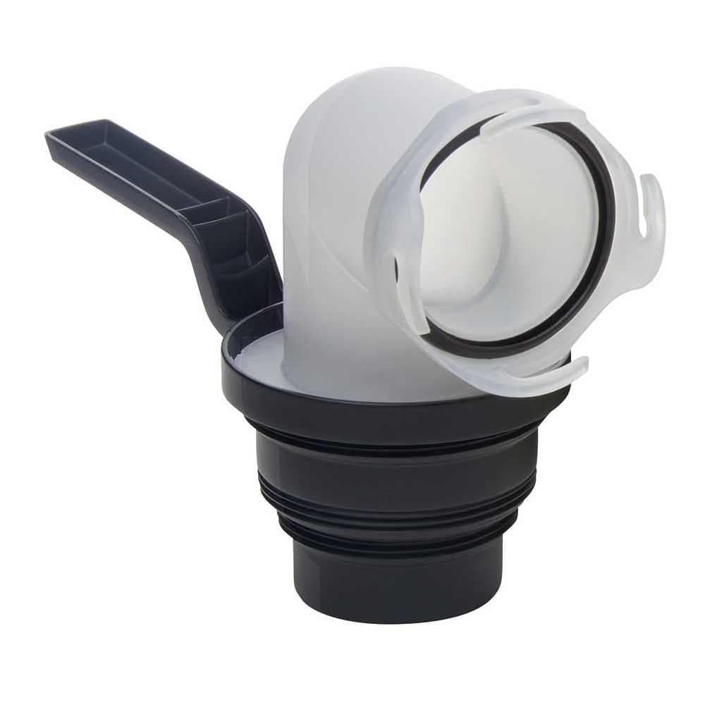 Thetford 17879 Titan Revolve Rotating Sewer Adapter w/Handle & Universal Bayonet, Connection
