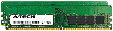 A-Tech 32GB Kit (2 x 16GB for Dell PowerEdge T330 - DDR4 PC4-21300 2666Mhz ECC Unbuffered UDIMM 2Rx8 - Server Specific Memory Ram (AT316655SRV-X2U6