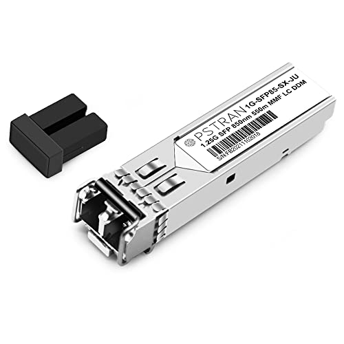 1000BASE-SX SFP Optical Transceiver Module Compatible with HPE Aruba J4858D J4858DCM JL745A Q8N53A ProCurve J4858C J4858B J4858A 850nm 550m DDM Duplex LC MMF|B09MTW3HVB