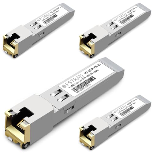 1000BASE-SX SFP Optical Transceiver Module Compatible with HPE Aruba J4858D J4858DCM JL745A Q8N53A ProCurve J4858C J4858B J4858A 850nm 550m DDM Duplex LC MMF|B09MTW3HVB