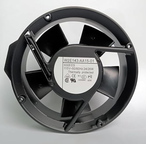 New W2E143-AA15-01 115V 24/26W 172×51mm Cooling Fan for W2E143-AA15-01 AC AXIAL Fan