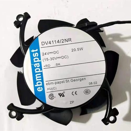DV4114/2NR 24V 50MA 20.5W Equipment Dedicated Fan for Qideyipe DV4114/2NR Fan|B0CYH7P4WR