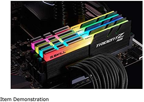 G.SKILL Trident Z RGB Series DDR4 RAM (XMP) 128GB (4x32GB) 3600MT/s CL18-22-22-42 1.35V Intel AMD Desktop Computer Memory U-DIMM (F4-3600C18Q-128GTZR)|B08924XR69