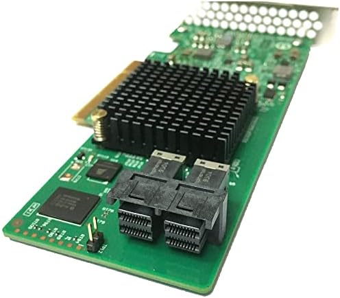 SAS HBA Card Compatible with LSI 9300-8i IT Mode PCIe SATA Expansion Card, 8-Port 12Gbps PCIe 3.0, SAS Expander Support, HBA Controller with 2X SFF-8643 to 4X SATA Cables for ZFS TrueNAS unRAID NAS|B0BV2KMB2K
