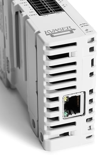 Kvaser DIN Rail SE400S-X10 Multichannel Ethernet to CAN/CAN FD Interface|B0FPZRQFWP