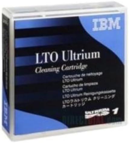 IBM 35L2086 LTO Ultrium-1, 2, 3, 4 Universal Cleaning 50-Pass Data Tape Cartridge|B0046NHB9K