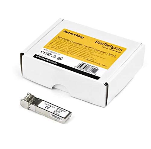 Extreme Networks 10301 Compatible SFP+ Module - 10GBASE-SR - 10GbE Multimode Fiber MMF Optic Transceiver - 10GE Gigabit Ethernet SFP+ - LC 300m - 850nm - DDM (10301-ST)