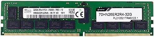 Timetec 64GB Kit (2x32GB) DDR4 2666MHz PC4-21300 Registered ECC 1.2V CL19 2Rx4 Dual Rank 288 Pin RDIMM Server Memory RAM Module Upgrade (64GB Kit (2x32GB))|B07B3Z8ZSN