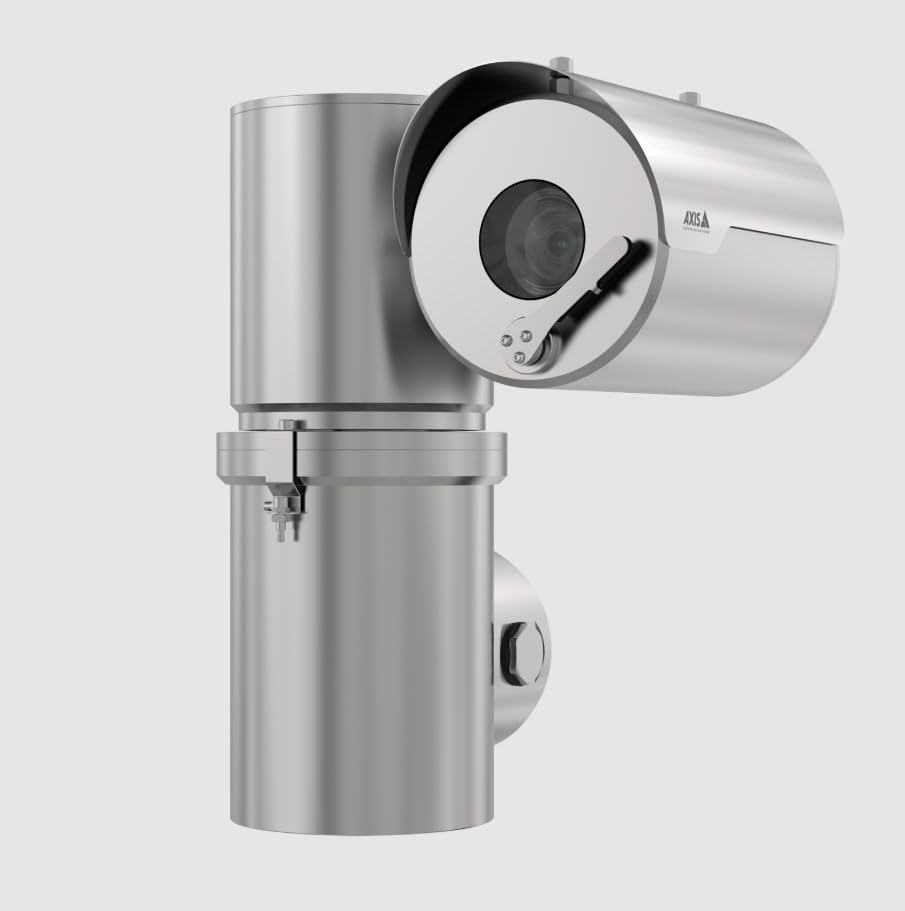 XPQ1785 Explosion-Protected Stainless Steel PTZ Network Camera with 32x Optical Zoom, Early Smoke and Fire Detection, and Worldwide Hazardous Area Certifications