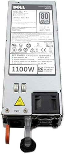 Dell PowerEdge R520 R620 R720 R720XD R820 R920 T320 T420 T620 PowerVault DX6112 SN Server Power Supply 1100 Watt GYH9V YT39Y W933G NTCWP 38GYJ GDPF3 HT6GX 331-5926 (Renewed)|B07DX73NHW