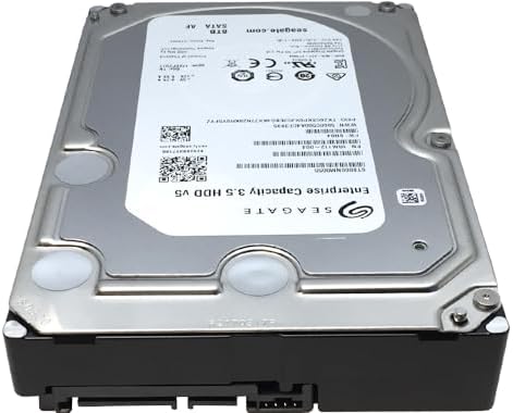 Seagate Exos 7E8 8TB Enterprise Capacity HDD - 7200 RPM, 256MB Cache, SATA III 6 Gb/s Interface, 3.5" Internal Hard Drive, Crypto Chia Mining - ST8000NM0055