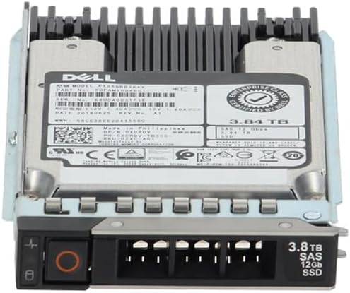 Dell Toshiba PX05SRB384Y 3.84TB 12Gb/s SAS Read Intensive Solid State Drive Bundle with Drive Tray - XCRDV|B07GDRL4X6