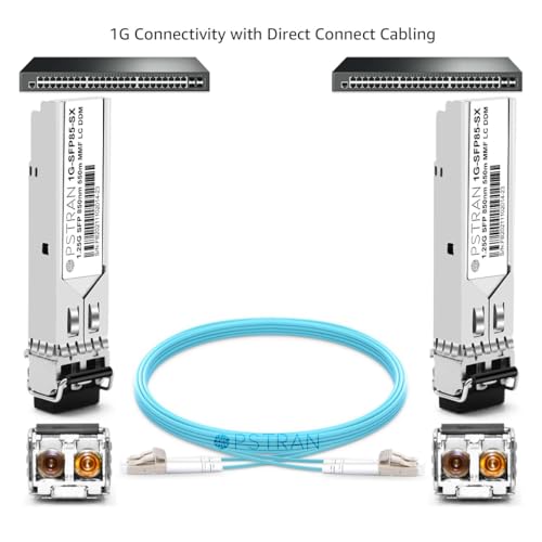1000BASE-SX SFP Optical Transceiver Module Compatible with HPE Aruba J4858D J4858DCM JL745A Q8N53A ProCurve J4858C J4858B J4858A 850nm 550m DDM Duplex LC MMF|B09MTW3HVB