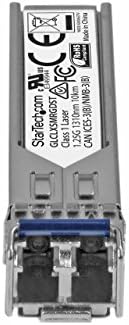 StarTech.com Cisco SFP-GE-T Compatible - Gigabit SFP - 10/100/1000 Mbps - RJ45 Port - 1000Base-T - Copper SFP - GBIC Module|B007UR0CZE
