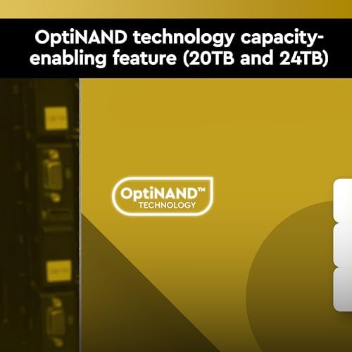 Western Digital 24TB WD Gold Enterprise Class SATA Internal Hard Drive HDD - 7200 RPM, SATA 6 Gb/s, 512 MB Cache, 3.5" - WD242KRYZ|B0DMB8BV8V