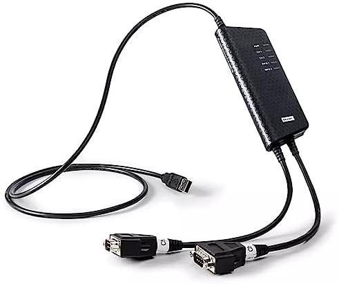 Kvaser Hybrid 2xCAN/LIN Flexible dual-channel interface that allows each channel to be individually assigned as CAN or LIN