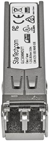 StarTech.com Cisco SFP-GE-T Compatible - Gigabit SFP - 10/100/1000 Mbps - RJ45 Port - 1000Base-T - Copper SFP - GBIC Module|B007UR0CZE