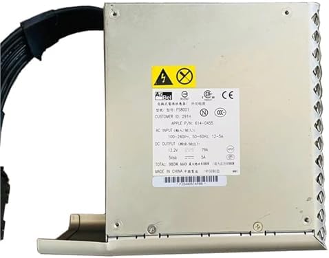 DPS-980BB-2 FS8001 A1289 614-0435 DPS-980BB 980W PSU 661-5011 614-0436 614-0454 Power Supply Replacement Parts|B0DQJQ2SCK