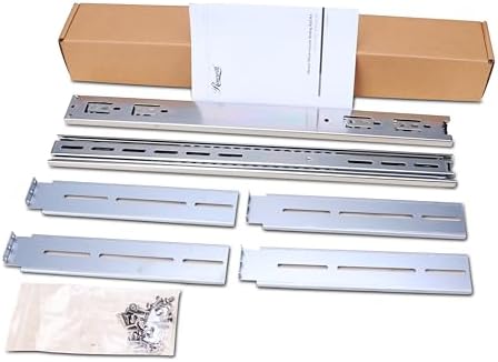 Rosewill Sliding Chassis Rail Kit for 2U to 5U Chassis (Adjustable 20" to 33.5" Depth) 3-Section for Server Case/Rackmount Case - RSV-RL20H|B0D9NLQV21