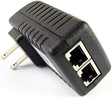 Gigabit 48V 30watt PoE Injector Adapter Power Over Ethernet 802.3at af 1000Mbps|B07MJVYB32
