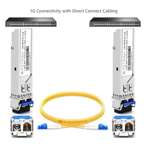 1000BASE-SX SFP Optical Transceiver Module Compatible with HPE Aruba J4858D J4858DCM JL745A Q8N53A ProCurve J4858C J4858B J4858A 850nm 550m DDM Duplex LC MMF|B09MTW3HVB