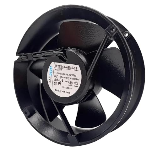 AJSWISH W2E143-AB15-01 6028ES 115V 26/33W 172×51mm All Metal Cooling Fan