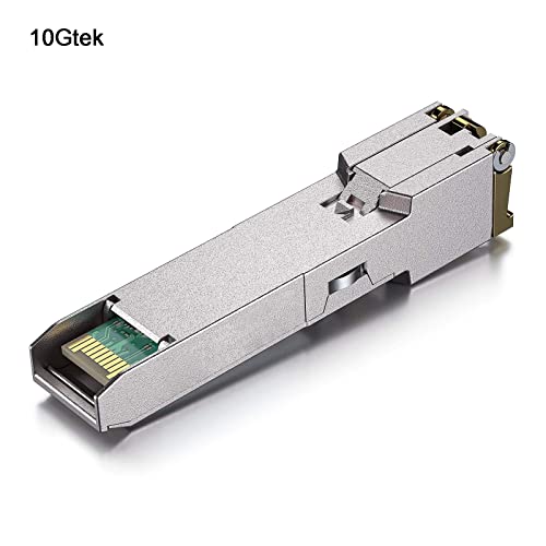 10Gtek 1.25G SFP 1000Base-SX Multimode LC Fiber Transceiver, 850nm MMF, 550m, for Cisco GLC-SX-MMD/SFP-GE-S, Meraki MA-SFP-1GB-SX, Fortinet, Ubiquiti UniFi UF-MM-1G, Mikrotik, TP-Link, Pack of 2|B08BP3JDBV