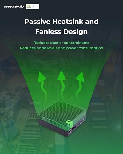 reComputer J4011-Edge AI Device with NVIDIA Jetson Orin™ NX 8GB Module, 4xUSB 3.2, M.2 Key E & Key M Slot, Aluminum case, Pre-Installed Jetpack System with NVIDIA Jetpack™ on 128GB NVMe SSD