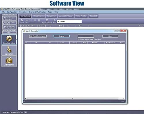 UHPPOTE Professional Wiegand 26-40 Bit TCP IP Network Access Control Board with Software For 4 Door 4 Reader