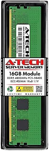 A-Tech 16GB RAM for Dell PowerEdge HS5610, HS5620, R660, R660xs, R6615, R760, R760xa, R7625, XE9640, XE9680 | DDR5 4800MHz PC5-38400 EC8 RDIMM 1Rx8 ECC Registered Server Memory Upgrade