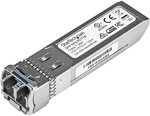 StarTech.com Cisco SFP-GE-T Compatible - Gigabit SFP - 10/100/1000 Mbps - RJ45 Port - 1000Base-T - Copper SFP - GBIC Module|B007UR0CZE