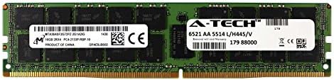 A-Tech Micron IC DDR4 24GB Kit 3X 8GB 1Rx4 PC4-17000 2133MHz for Dell PowerEdge R730xd R730 R630 T630 R430 R530 C4130 H8PGNC Memory RAM