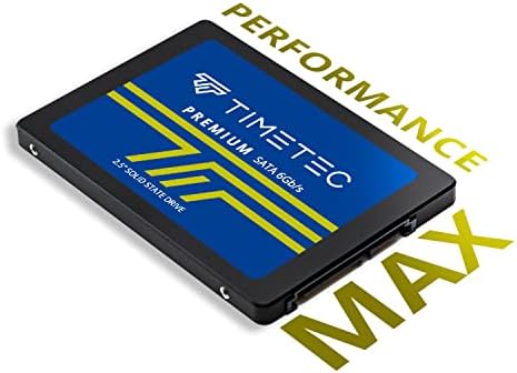 Timetec 1TB SSD 3D NAND SATA III 6Gb/s 2.5 Inch 7mm (0.28" Read Speed Up to 550 MB/s SLC Cache Performance Boost Internal Solid State Drive for PC Computer Desktop and Laptop (1TB