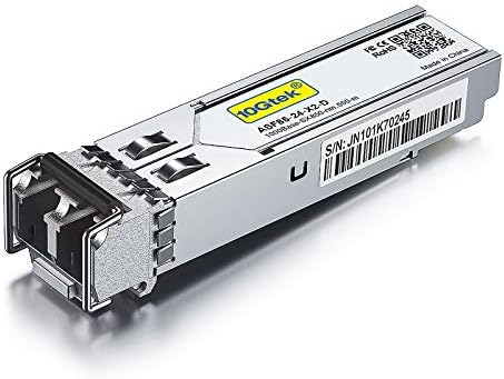 10Gtek 10GBase-SR SFP+ Transceiver, 10G 850nm MMF, up to 300 Meters, Compatible with HPE ProCurve J9150A HPE Aruba J9150D J9150DCM JL748A, Pack of 2|B08BP5KDG7