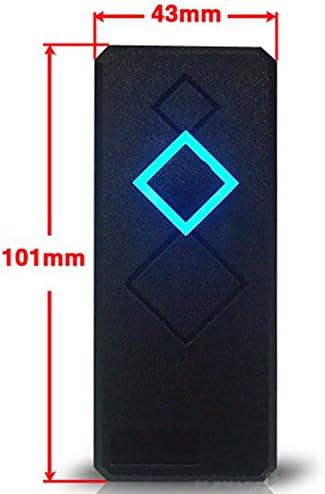 MENGQI-CONTROL TCP/IP 4 Door Entry Access Control Panel Kit Electric Strike Fail Secure NO Mode Lock Enroll RFID USB Reader 110-240V Power Supply Box RFID Reader Phone APP remotely Open Door