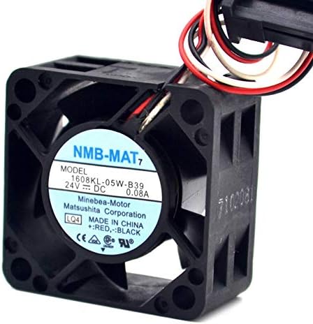 for NMB 404020mm 1608KL-05W-B39 4020 24V 0.07A/0.08A for Fanuc Fan Heatsink (0.08A)|B07Z6QTFLC