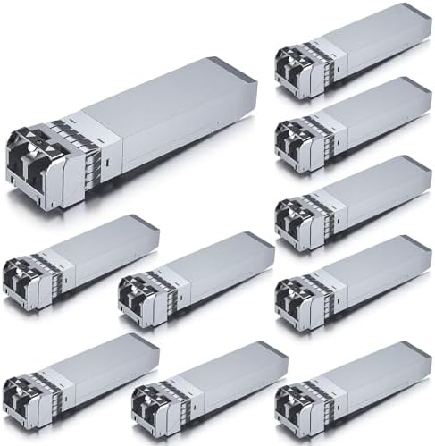 10Gtek 10GBase-T SFP+ to RJ-45 Transceiver, 10Gbe SFP+ Copper Ethernet CAT6a Module, up to 30m, for Cisco SFP-10G-T-S, Ubiquiti UniFi, Fortinet, TP-Link and More|B01KFBFL16