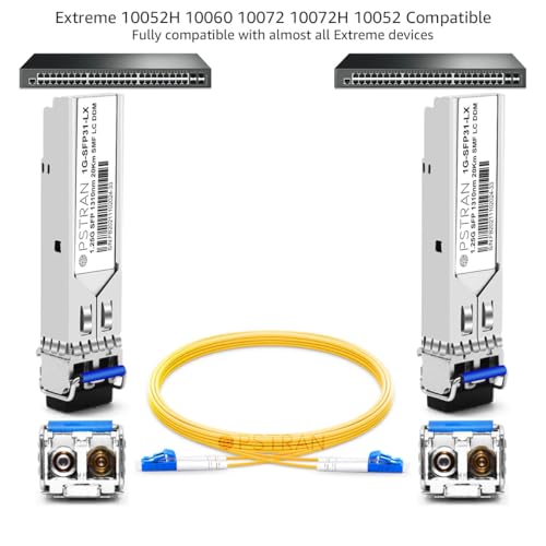 1000BASE-SX SFP Optical Transceiver Module Compatible with HPE Aruba J4858D J4858DCM JL745A Q8N53A ProCurve J4858C J4858B J4858A 850nm 550m DDM Duplex LC MMF 10pcs/Pack|B09MTS8WKP
