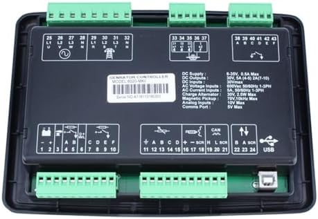 DSE6020 MKII Repalce Original Deep Sea Generat Controller Panel AMF Automatic Start Mains Failure Control Module Genset DSE 6020(DSE6020 MKII Copy)|B0G678XSQX