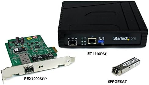 StarTech.com Cisco SFP-GE-T Compatible - Gigabit SFP - 10/100/1000 Mbps - RJ45 Port - 1000Base-T - Copper SFP - GBIC Module|B007UR0CZE