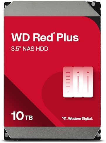 Western Digital 24TB WD Red Pro NAS Internal Hard Drive HDD - 7200 RPM, SATA 6 Gb/s, CMR, 512 MB Cache, 3.5" -WD241KFGX|B0DZY2TN8T